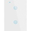 Interruptor de Luz de Pared Inteligente WiFi 2 Vías – Blanco