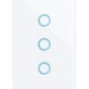Interruptor de Luz de Pared Inteligente WiFi 3 Vías – Blanco