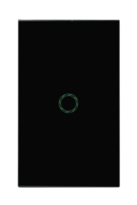 Interruptor de Luz de Pared Inteligente WiFi 1 Vía – Negro Elegante
